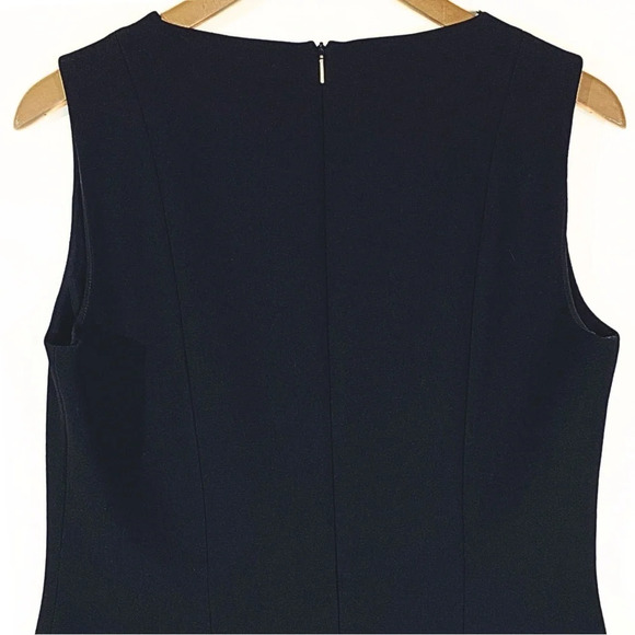 BOSS Women’s Dency Notch Neck Black Sheath Dress size 8 - Picture 5 of 6